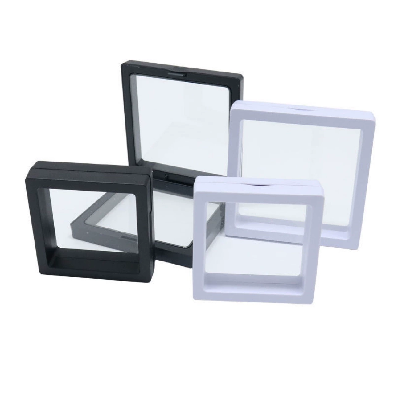 Transparent storage system, stand, jewelry, ring, bracelet, gift box
