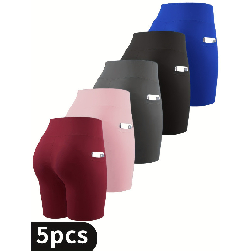 W 32235 Phone Pocket Capris Mobile Phone Pocket Shorts Cross-Border