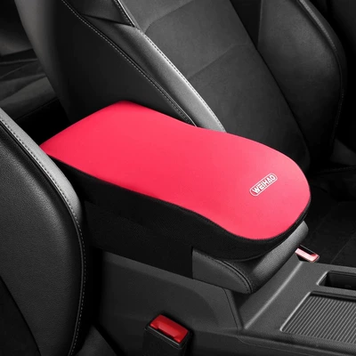 box set booster pad car – Armrest box pad - red