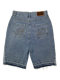 2024 New Trendy Fashion Men's Street Loose Five-point Pants Fashionable Brand Retro Letter Denim Shorts