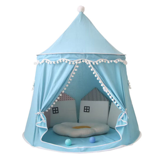 Large Space Children's Tent Portable Indoor Boys Girls Game House Castle Small House