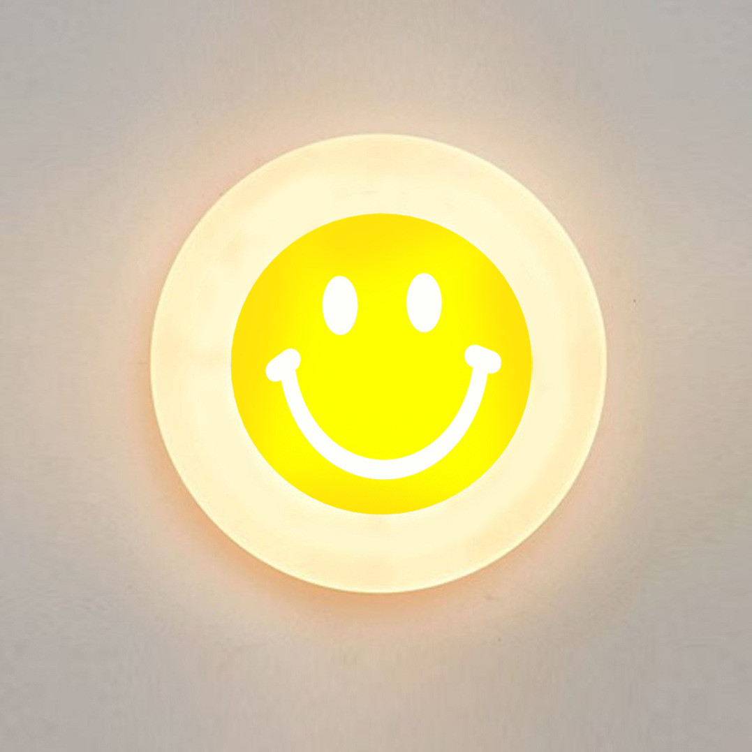 Smile face USB light