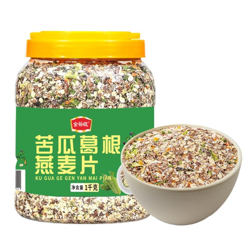 Jin Yu Wan Bitter Gourd Celery Pueraria Oatmeal Nutritional Breakfast Substitute No Sucrose Australian Oatmeal
