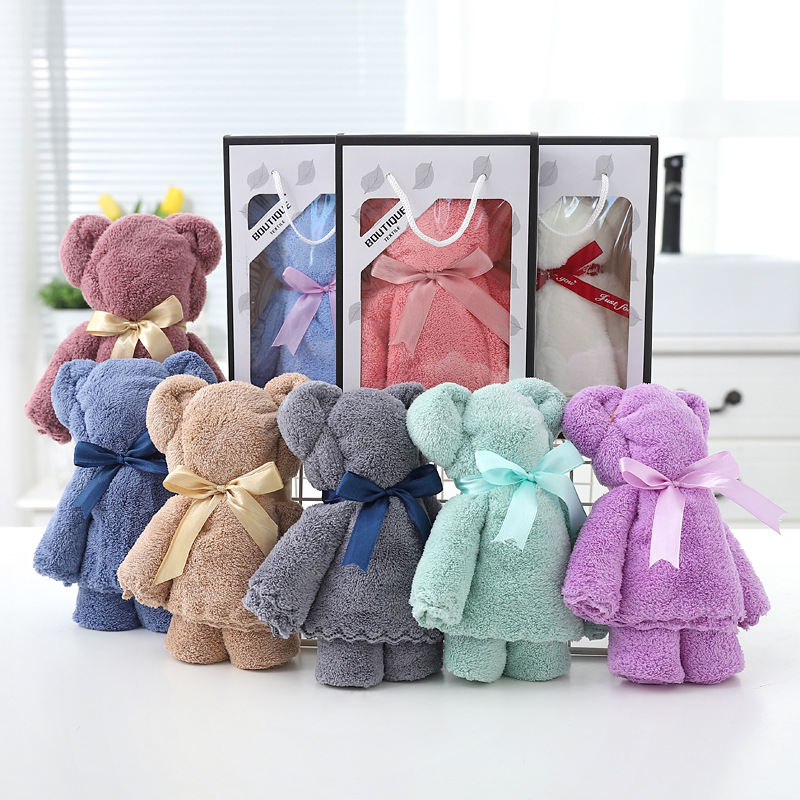 Coral soft towel