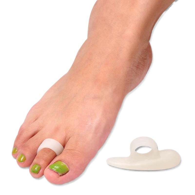 Силиконовый чехол для пальцев ног Valgus Pro с одним отверстием, защитный чехол для пальцев улитки
