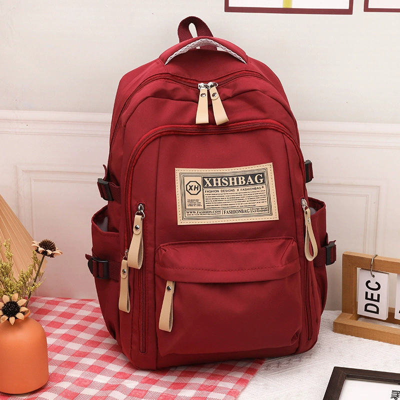 Capacious Student Backpack, School Shoulder Bag, Ages 4–6, Multi-color Options