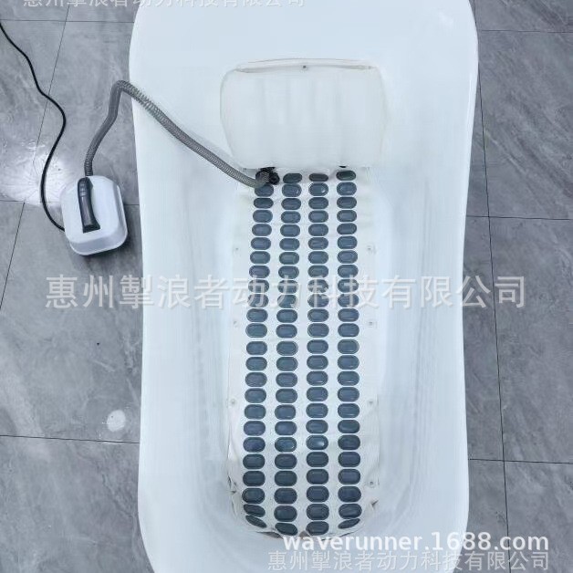メーカー直供携帯式泡マッサージバスマット全身マッサージ滑り止めバスマットSPA水治療機|undefined