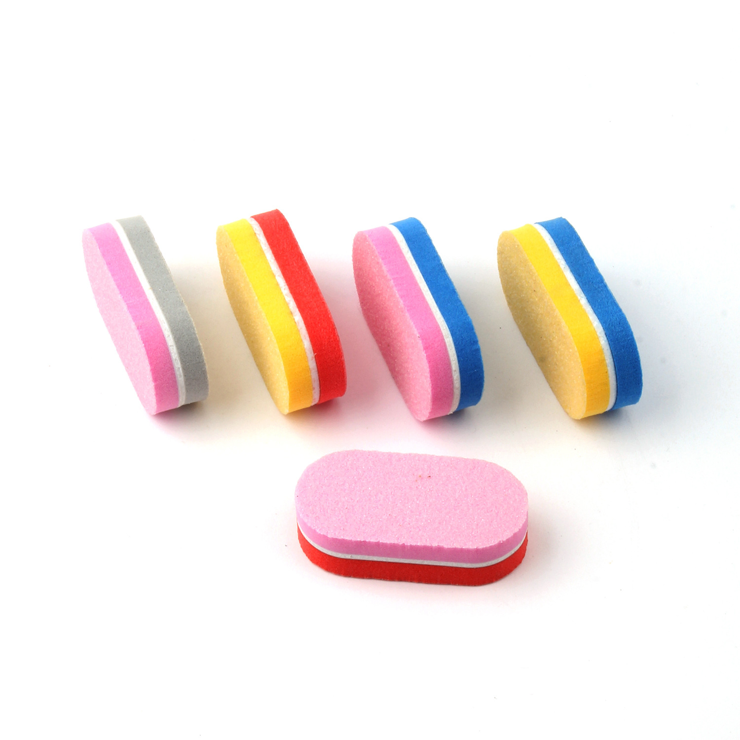 Esponja de manicuras mini cuadrado de alta espuma pulido colorido bloques de tofu al por mayor proveedor especial transfronterizo