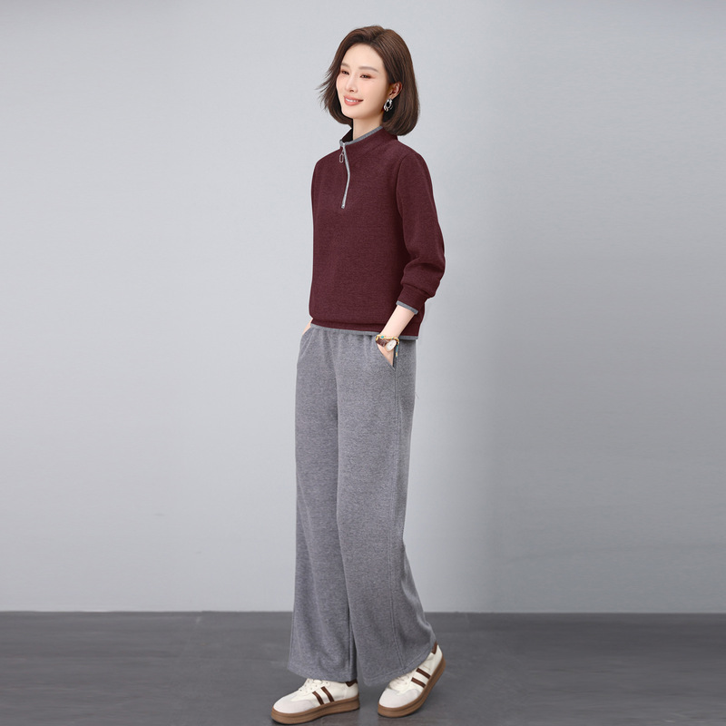 卫衣套装女2025新款时尚宽松韩版运动搭配一整套短款洋气减龄两件|undefined