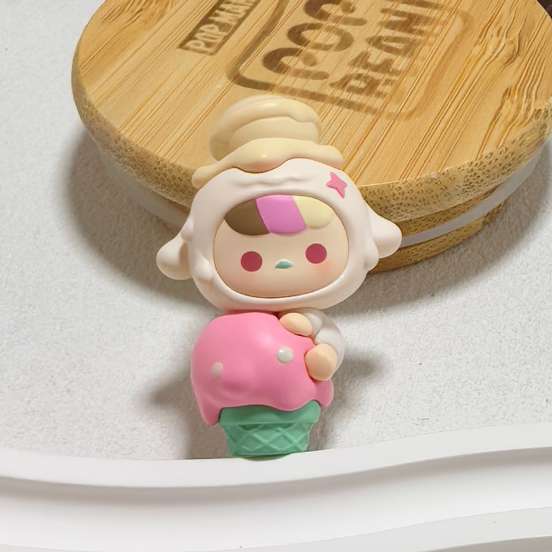 本物のバブルマートホットアイスクリームかわいい粒|undefined