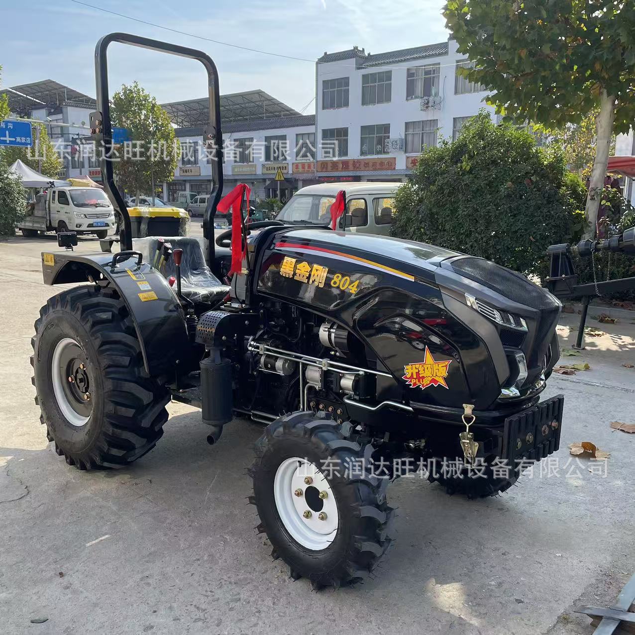 黑金刚804大棚王四驱拖拉机 山地耕地农用果园多功能拖拉机