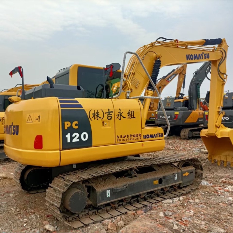 Excavadora de tierra pura de segunda mano 130 Komatsu 120 Excavadora para proporcionar exportación de línea especial de comercio exterior
