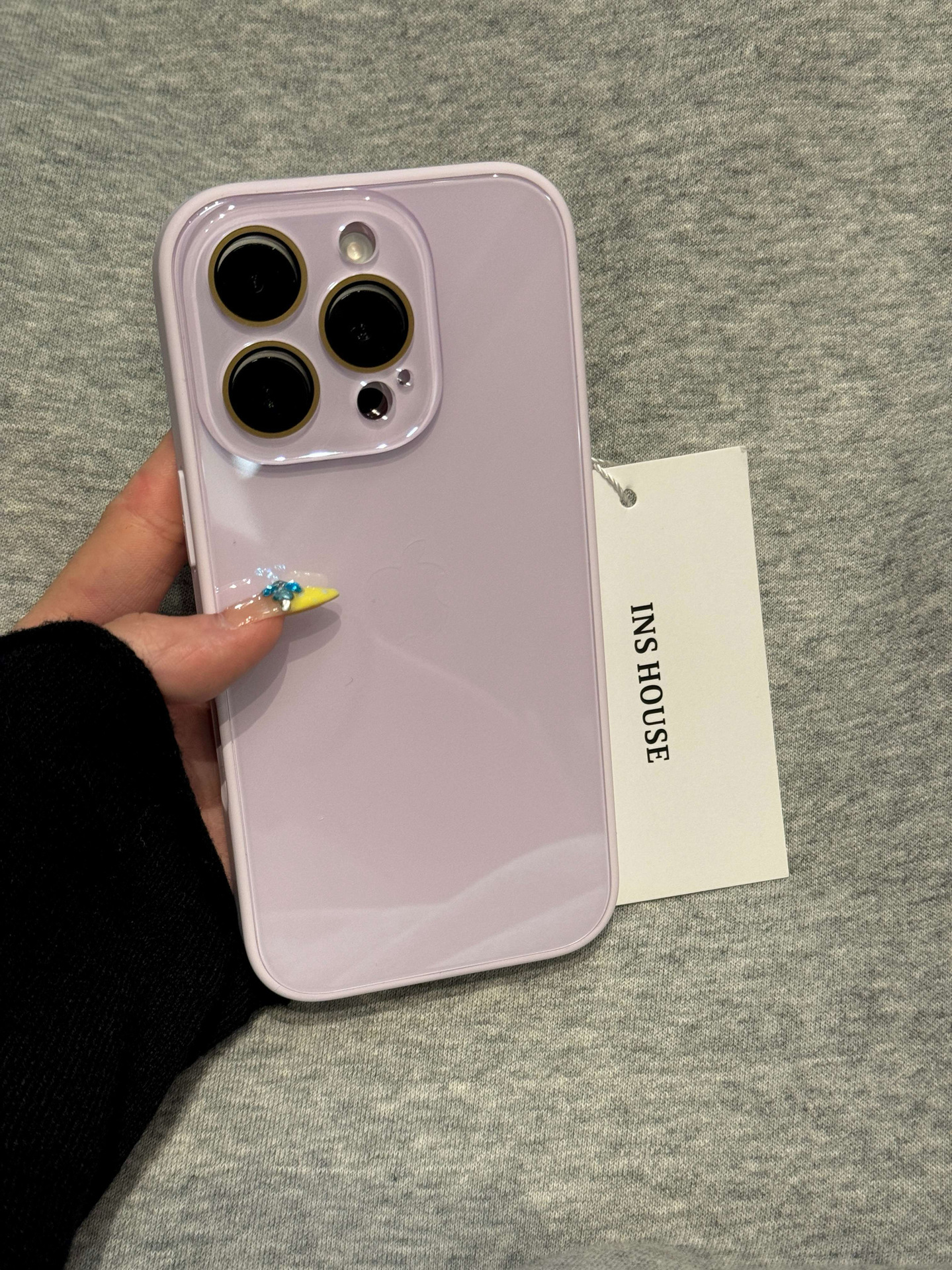 Clear Candy-colored Phone Case With Lens Protector For Iphone 16 Pro Max_voghion.com