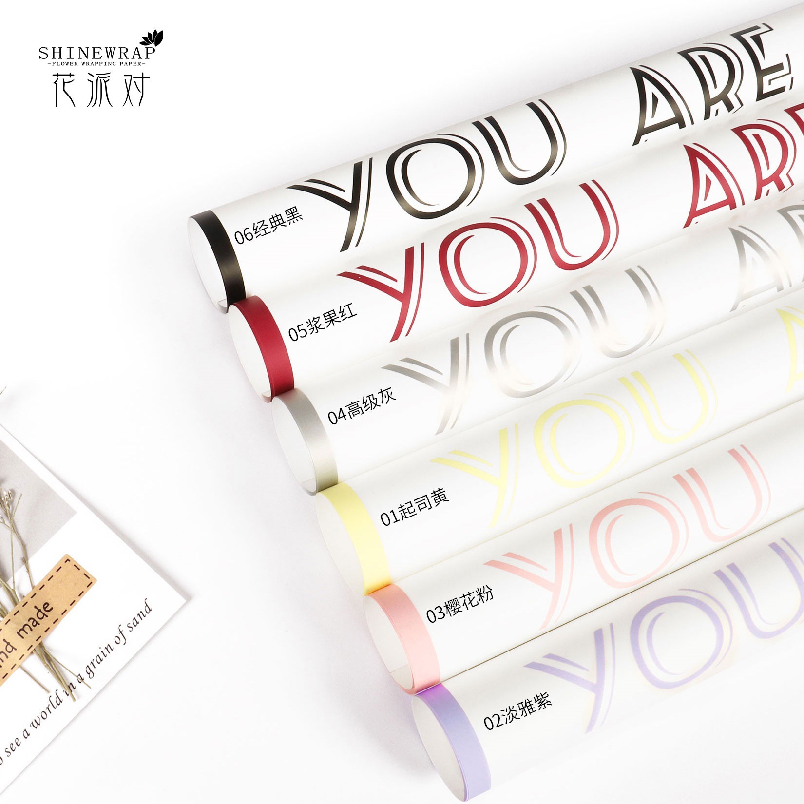 Fábrica de fiestas de flores nuevo estilo de papel euro elegante moda transfronteriza flor embalaje de flores embalaje de flores embalaje de regalo