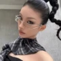 智感近视辣妹复古平光镜