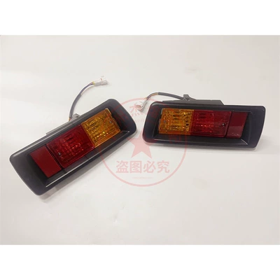 rear tail lights, brake lights, Tail light