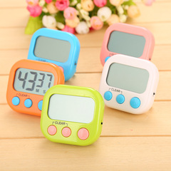 キッチン電子タイマーメーカー卸売クロスボーダー高品質学生カウントダウン目覚まし時計英語版デジタルタイマー