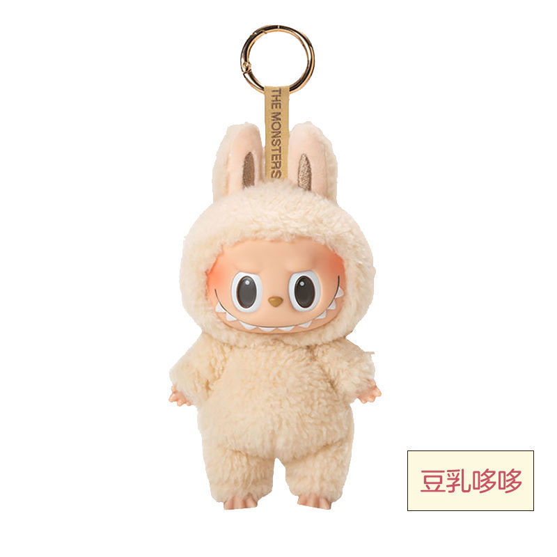 POPMART泡泡玛特LABUBU心动马卡龙搪胶脸坐坐派对毛绒拉布布盲盒|undefined