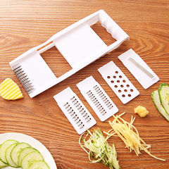 Four-in-One Kitchen Chopper Multifunction Slicer Shredder Home Use Potato Shredder Shredding Tool Vegetable Shredder Scraper