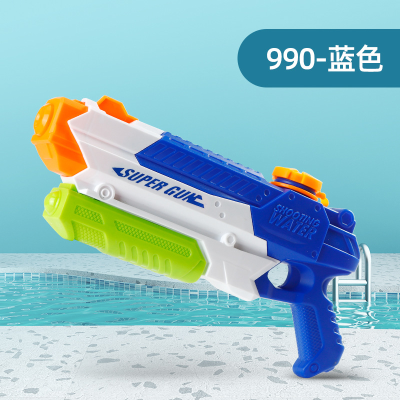 Pistola de agua de parada al por mayor de juguete para niños playa piscina agua tirando agua lucha pistola de agua de gran capacidad