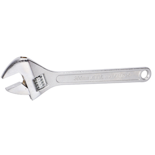 Adjustable wrench, large open adjustable wrench, hardware bathroom wrench tool, adjustable 12-inch adjustable wrench