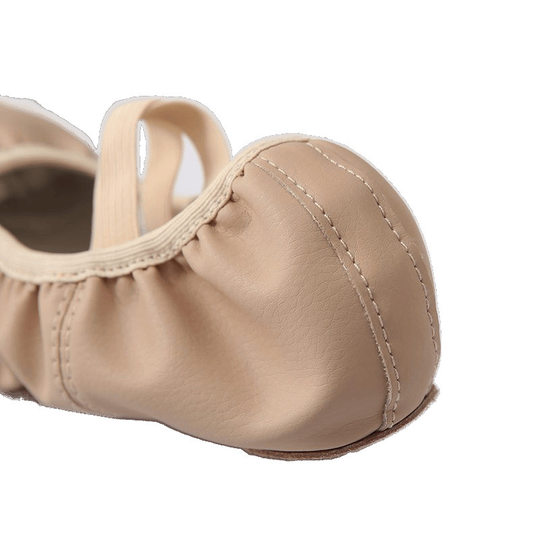 Pu Leather Adult Dance Shoes for Teachers, Women's Soft-Soled Practice Shoes with Heels, Chinese Dance Ballet Shoes, Jazz Dance Shoes