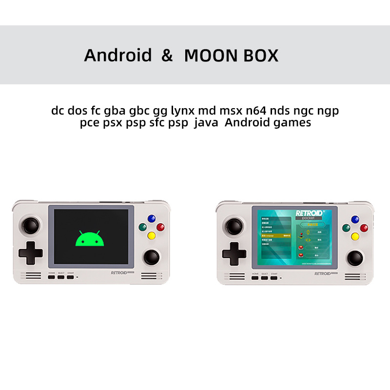 Android Three System Second Generation Handheld Retro Open Source Handheld