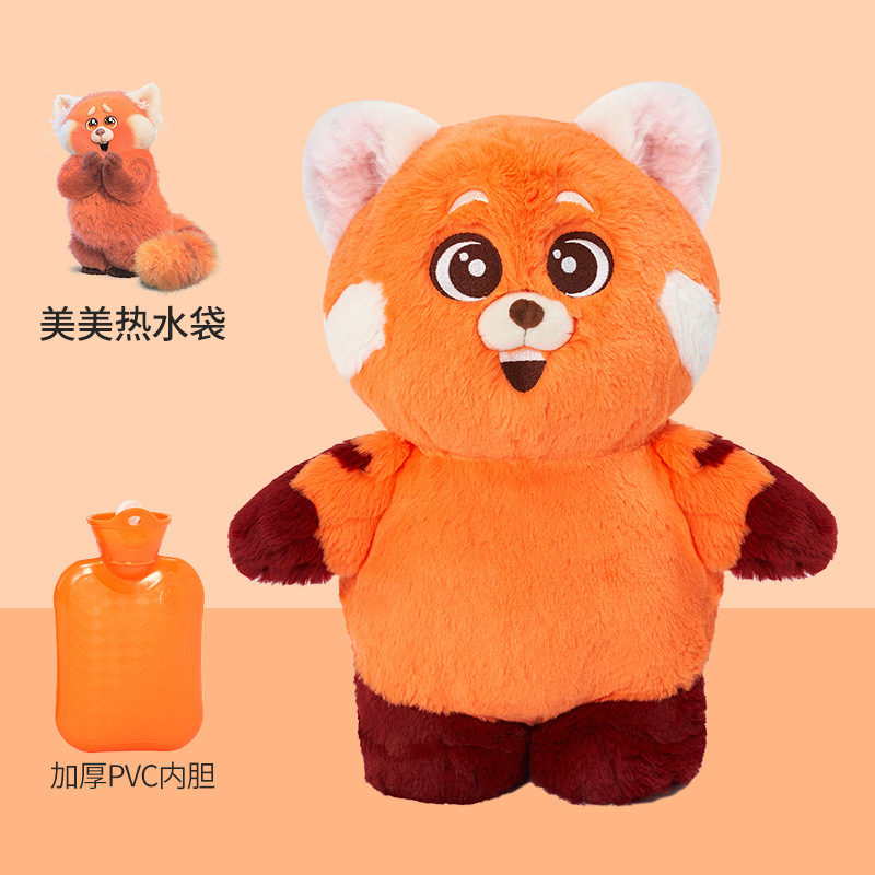 正規品zoobiesディ4ニ香りいちごベアスティッチ湯たんぽぬいぐるみ2合1暖かさ守り冬日|undefined