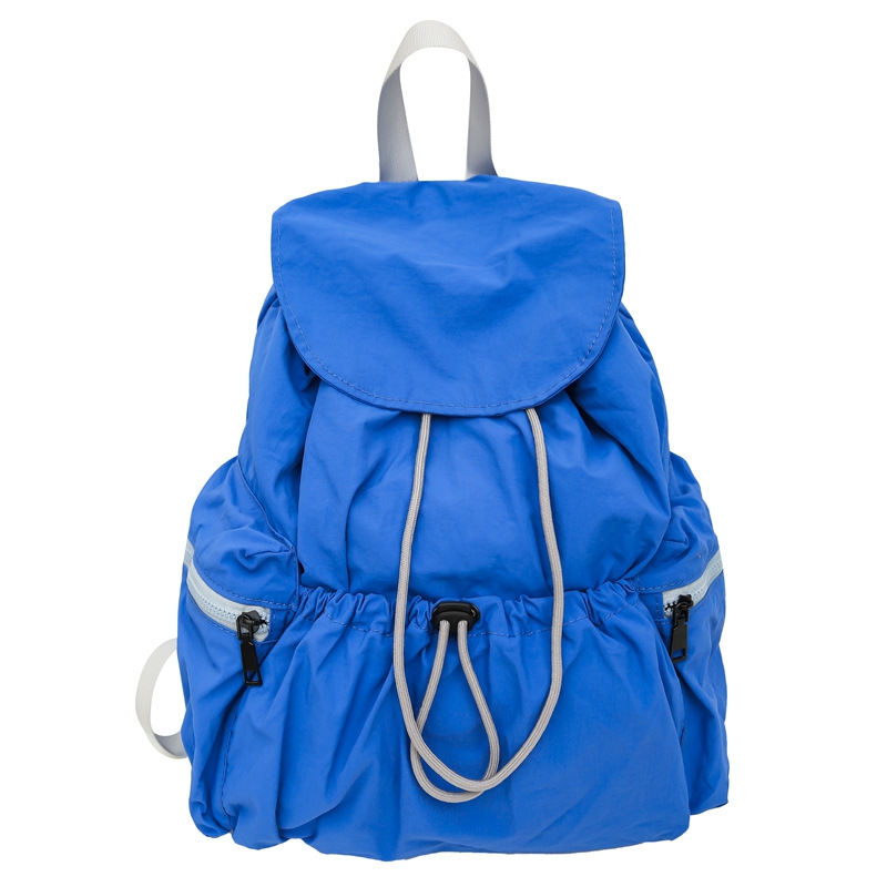Mochila coreana de ocio, lienzo, mochila de estudiantes, moda de nylon, red roja, mochila fresca