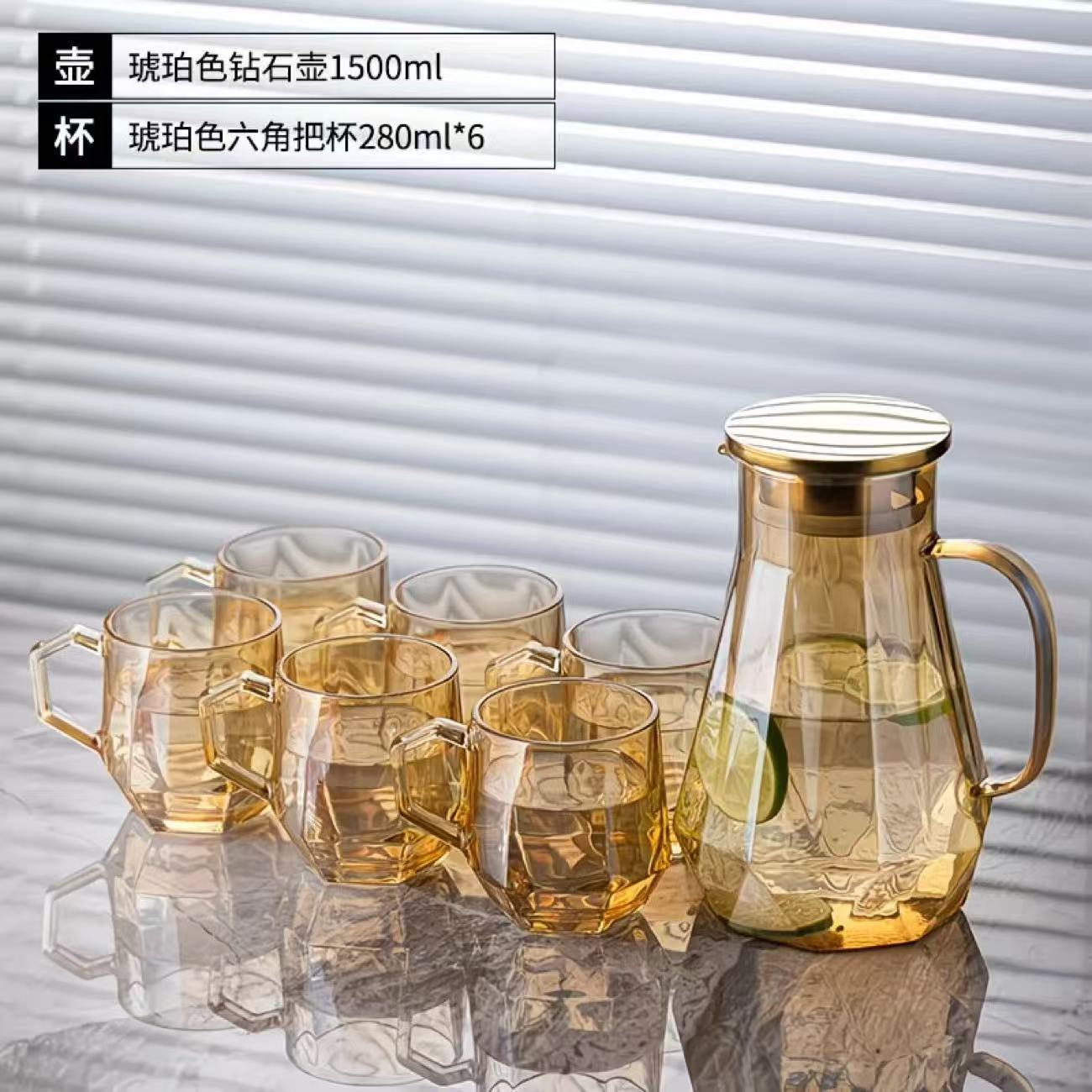 Portavasos de vidrio de lujo ligero Portavasos de agua Portavasos de drenaje Portavasos de agua Portavasos de cerveza domésticos Portavasos de té al revés