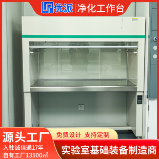 Manufacturer Wholesale Purification Workbench Clean Room Workshop Operation Workbench Single Person Laboratory Stainless Steel Work