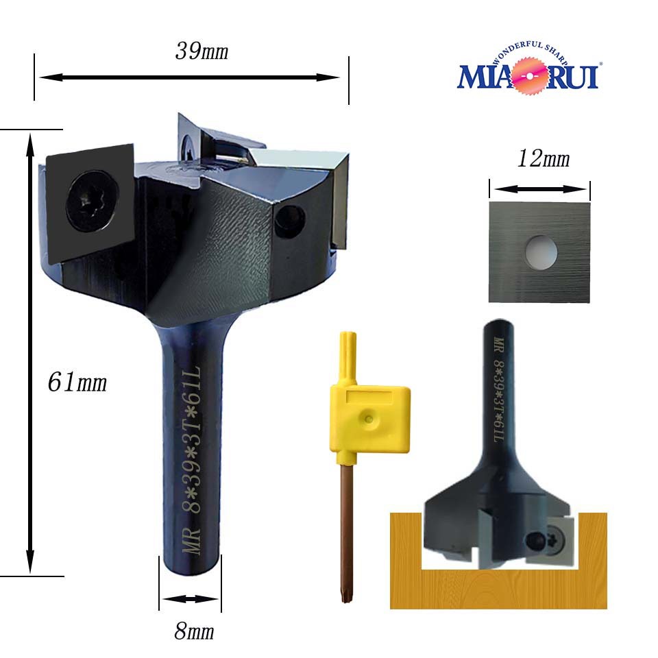 Carpintería abridor de orificios descartado, cuchillo de limpieza, cuchillo ranurado en forma de T, cuchillo de placa, cuchillo en forma de V, fresa de gong al por mayor, personalizado