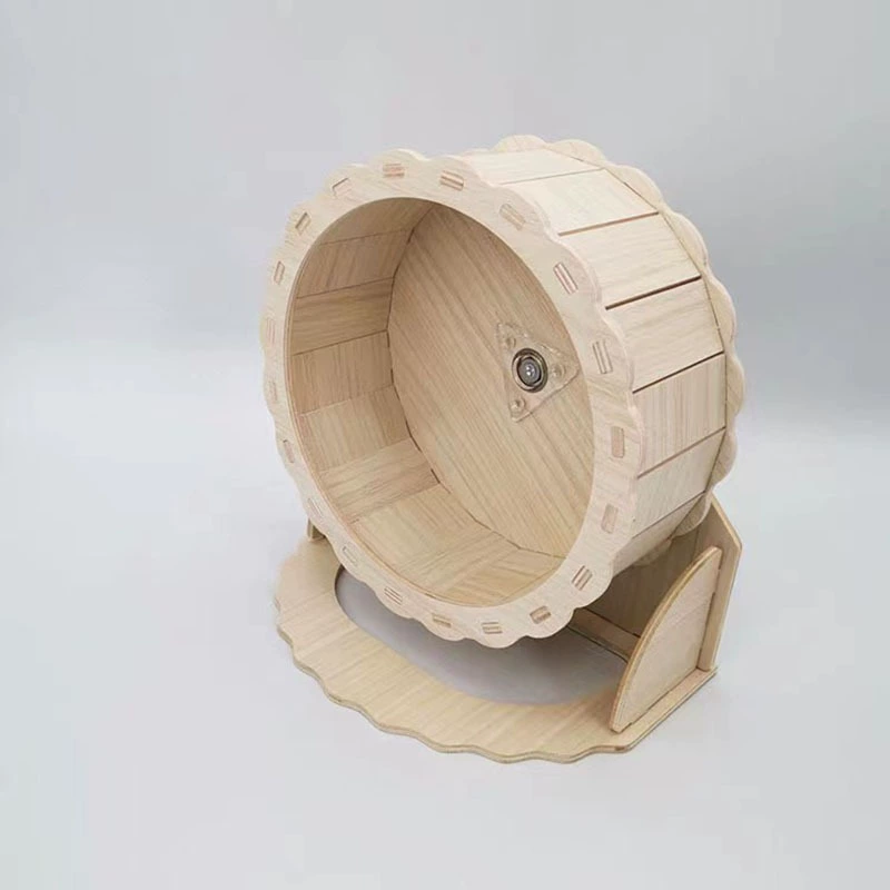 Wholesale solid wood mute running wheel hamster running wheels, kinzana, Dutch, Dutch pig runner, hamster and toy supplies