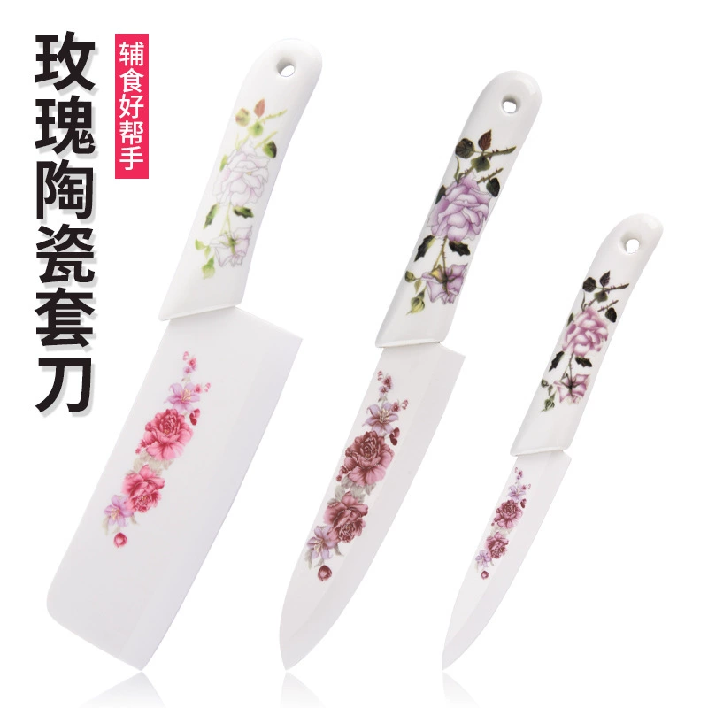 Fruit set, children's knife, 3 piece set, full set