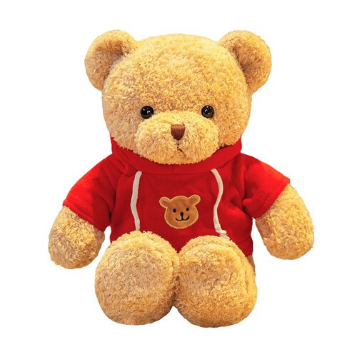 Manufacturer wholesale sweater teddy bear doll plush toy bear pillow cloth doll wedding gift gift bear