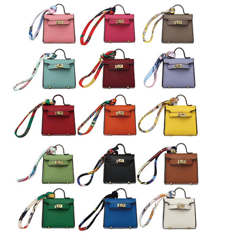 H home mini Kelly bag pendant cute mini platinum bag pendant earphone bag car key bag wholesale in stock H home mini Kelly bag pendant cute mini platinum bag pendant earphone bag car key bag wholesale in stock
