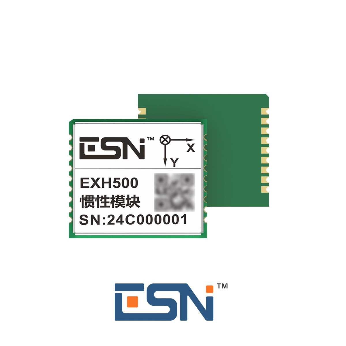 Six-axis gyroscope azimuth attitude inclination sensor accelerometer EXH500 combined automatic inertial guidance module