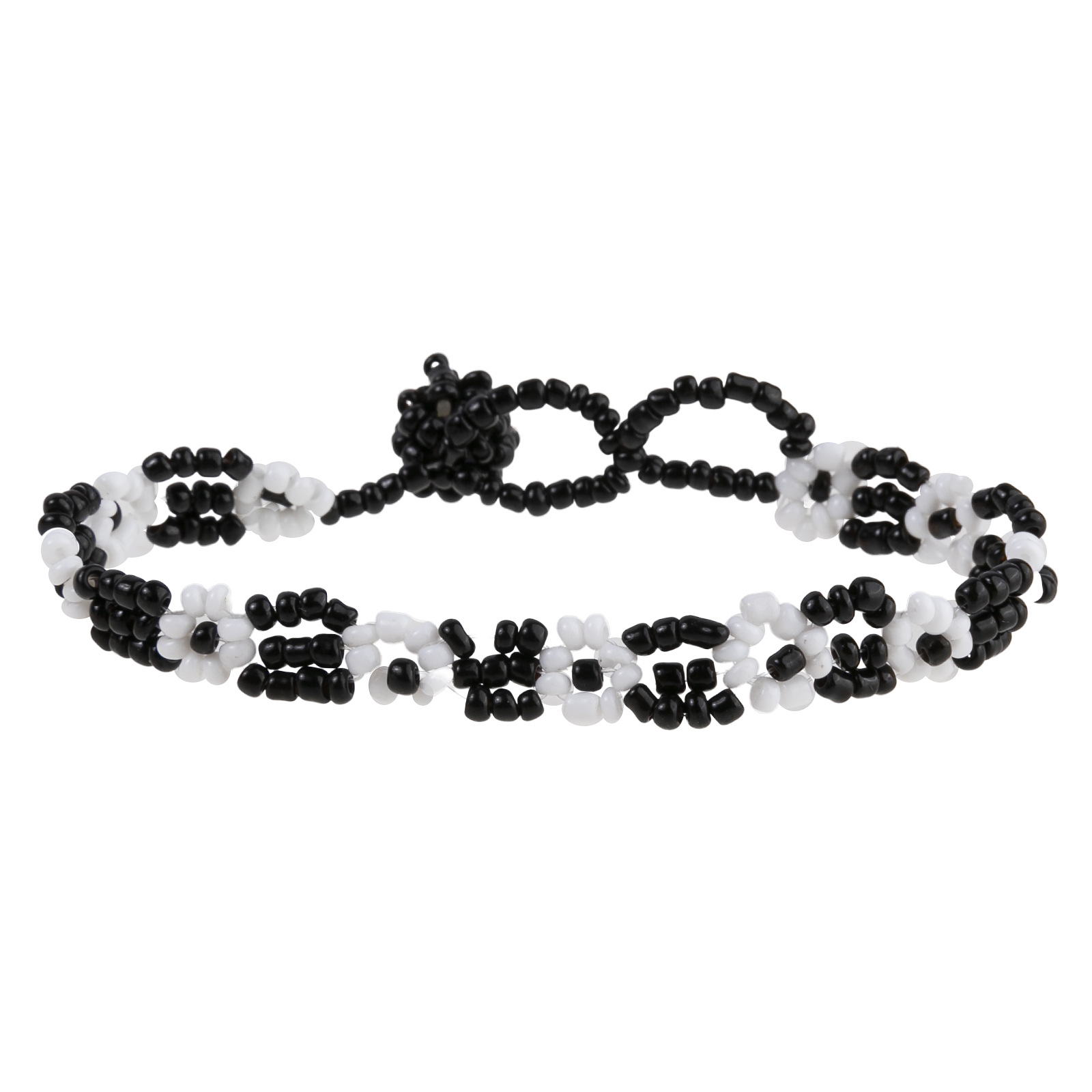 Holiday, Daily Occasion Seed Bead Material Cute Flower Seed Bead Beaded Chain Stretch Adjustable Beaded Bracelets Wholesale