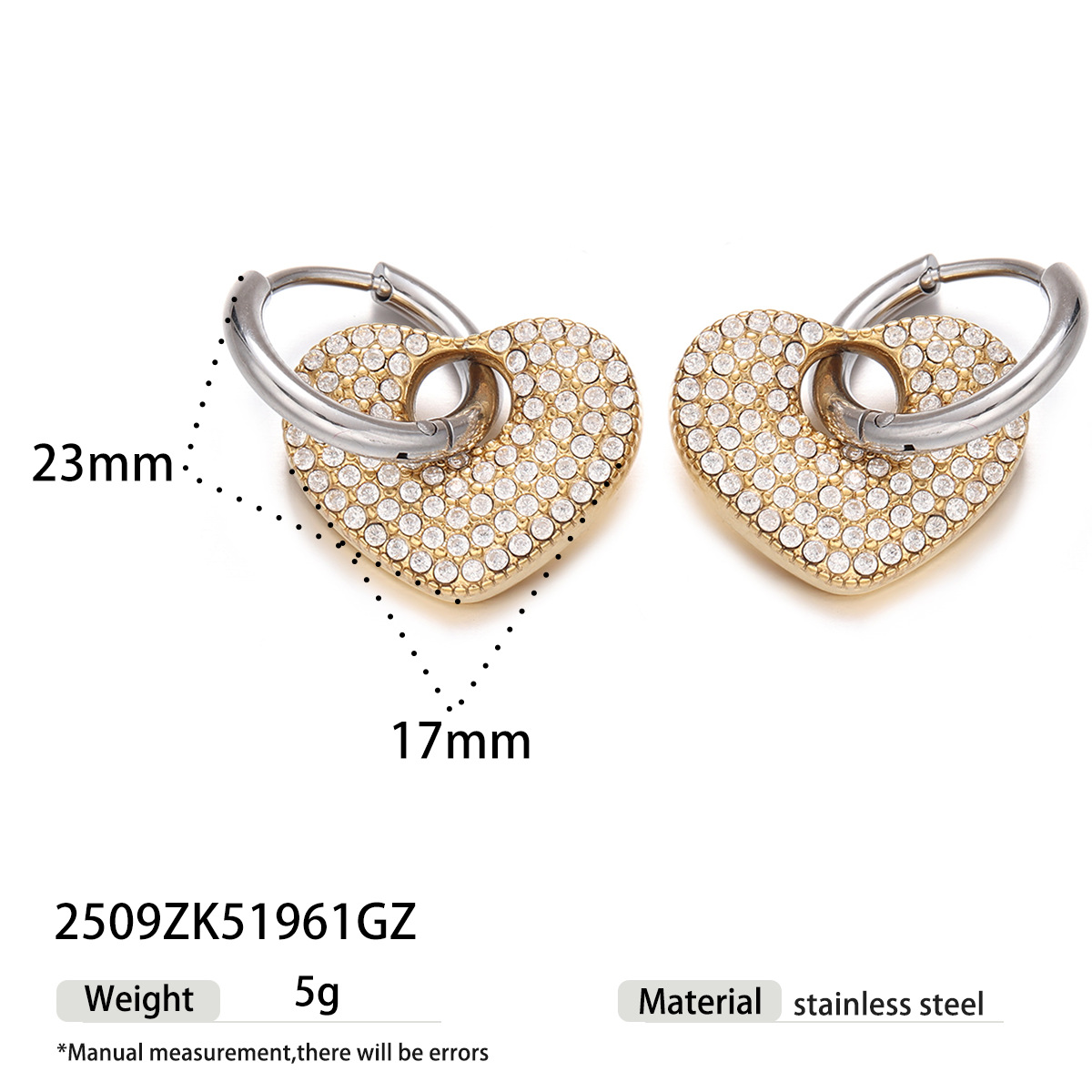 Taina Europa y los Estados Unidos fábrica transfronteriza venta directa de moda de acero inoxidable oro aretes geométricos no se desvanecen joyas de nicho al por mayor