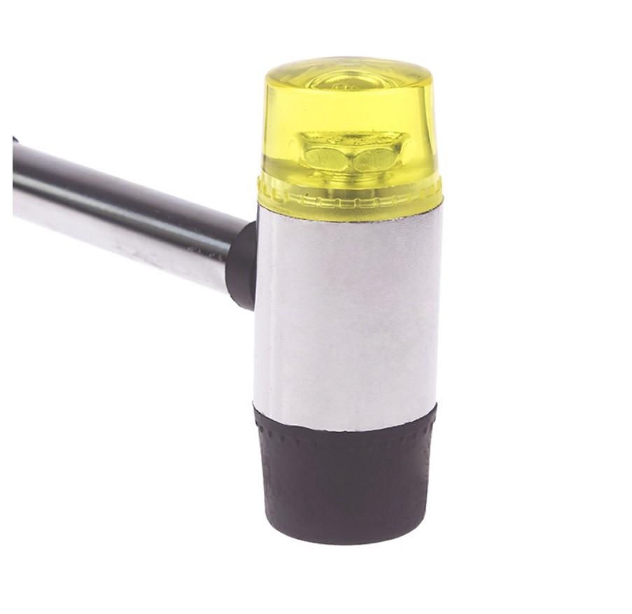 Rubber Hammer Tile Multi-function Professional Eraser Hammer Leather Mallet Soft Rubber Hammer Floor Knocking Hammer Installation Hammer