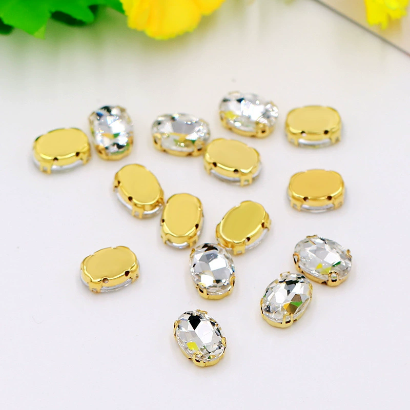 Glass accessory with rhinestones, DIY, (Physicals)