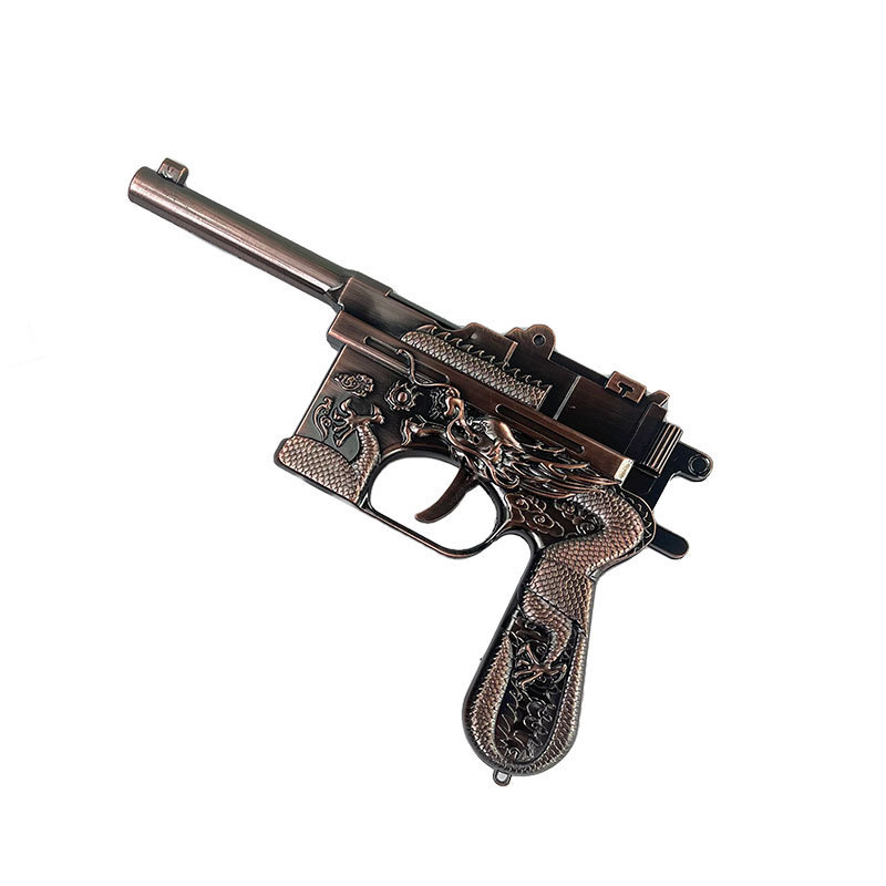 彫刻竜の毛瑟の火の銃のおもちゃの模型は発射してはいけません。|undefined