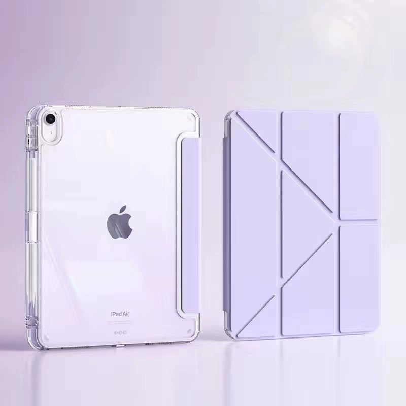 Совместимый чехол защитный для iPad 9 дюймов типа Y+3 складной с отделением под стилус