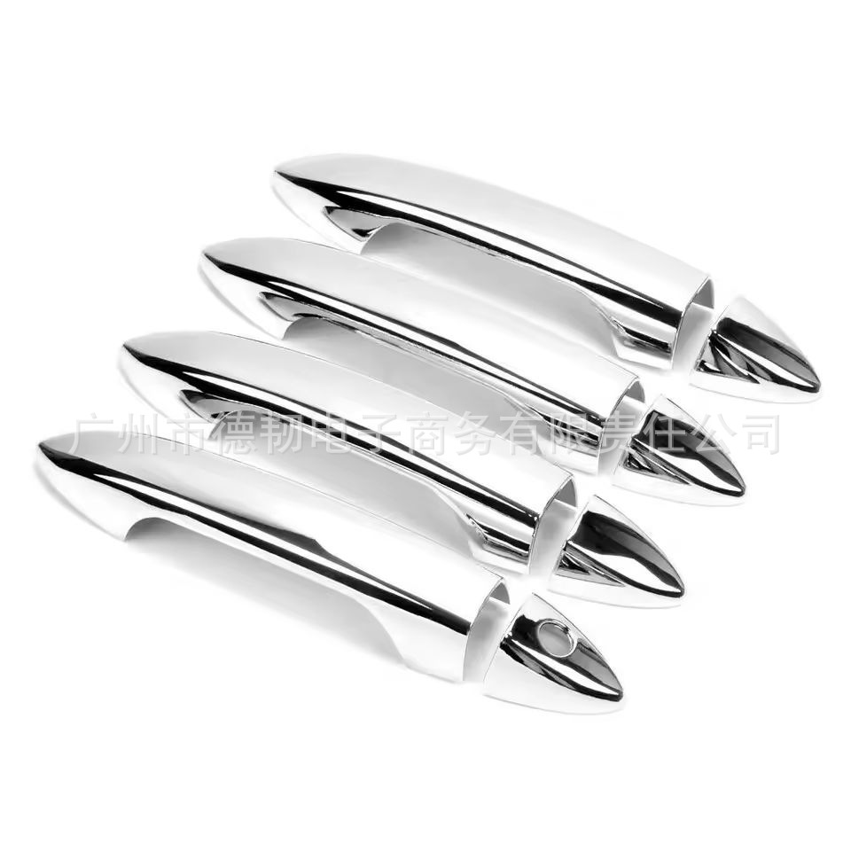Suitable for 14-17 Models of Honda Accord, Glossy Black Handle Stickers for the Ninth Generation and Ninth Generation Half Accord Door Handle Decoration