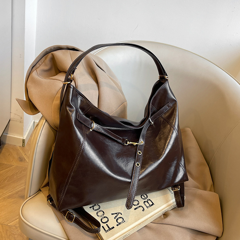 Bolsos de gran capacidad de alta calidad, bolsas de mujer, 2024 nuevo otoño ocio, mochila de hombro, bolsas de viaje de mujer