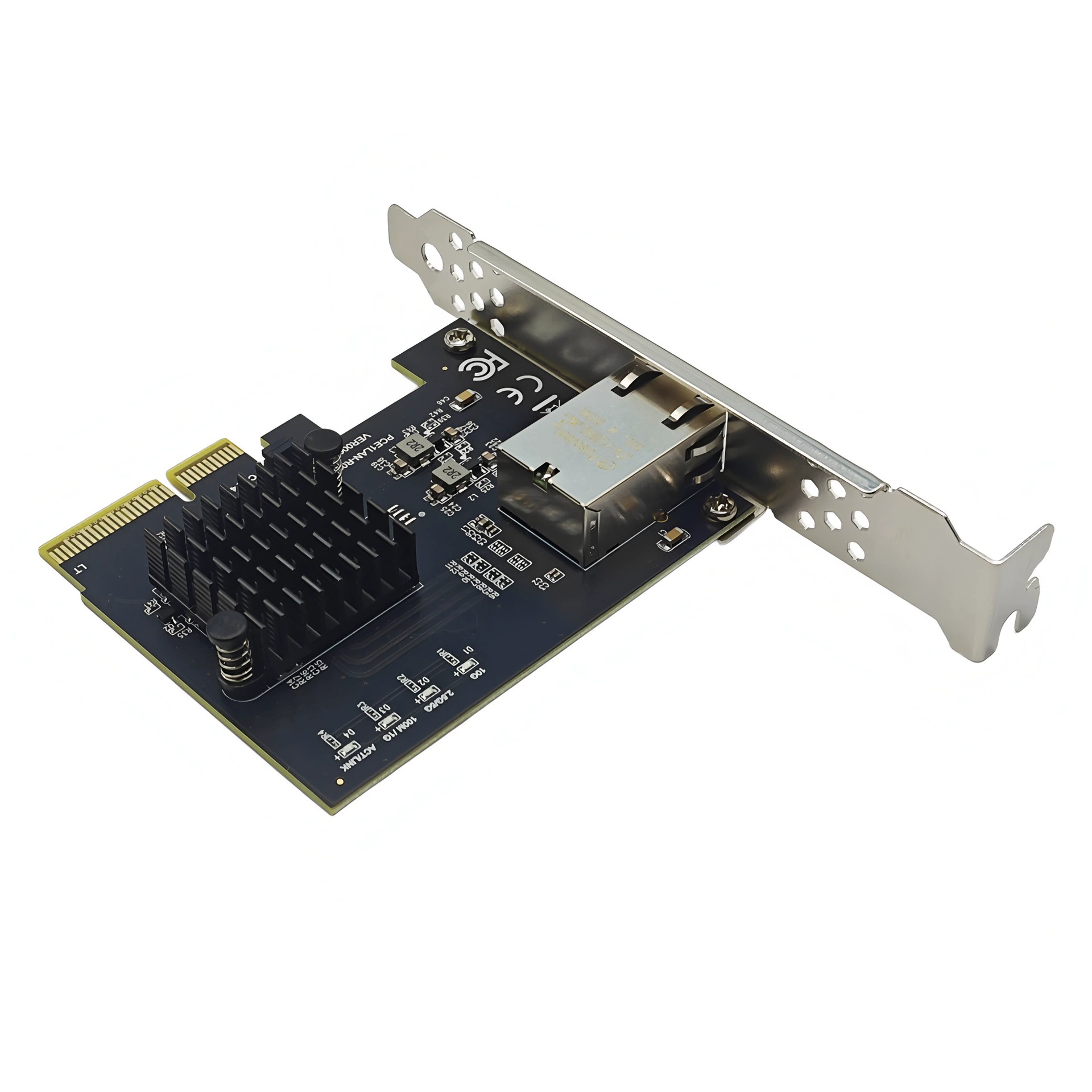 PCIe 4X к сетевой карте 10 Гбит/s без диска PXE настольный сервер компании Интернет-кафе сетевой RTL8127A