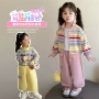 宝宝女孩长袖跨境套装
