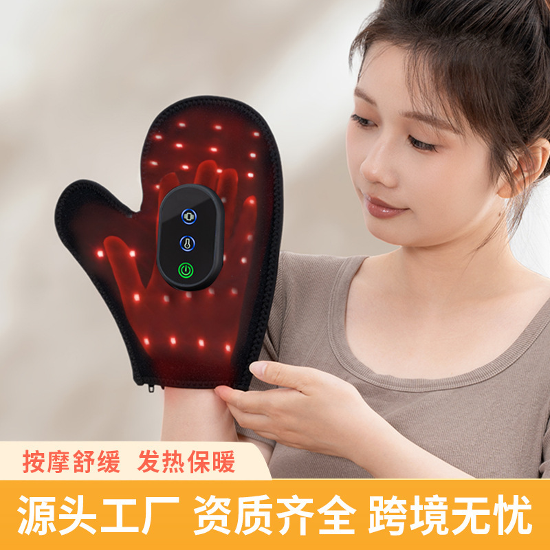 手部热敷按摩器电动缓解疲劳按摩仪手指关节家用空气波推压按摩|undefined