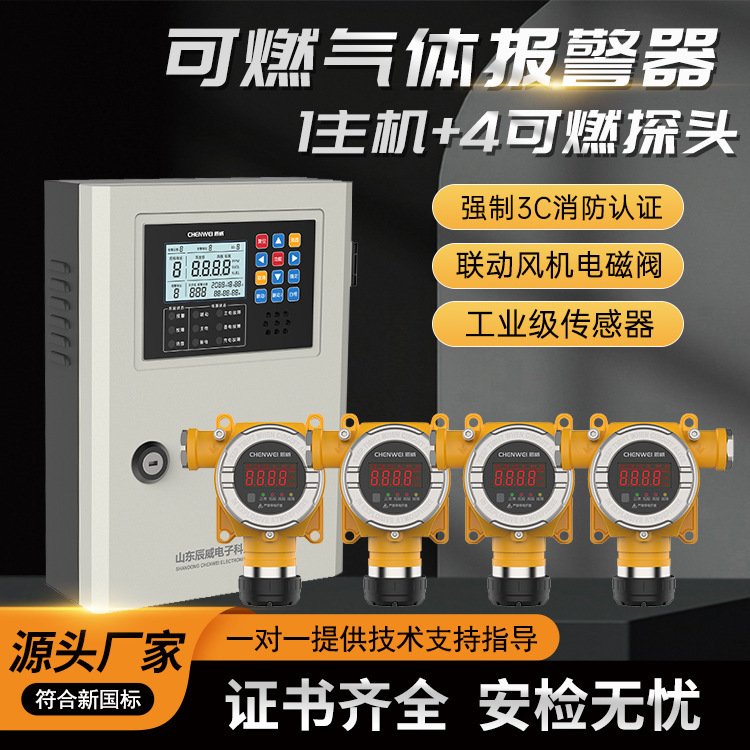 防爆可燃气体探测控制报警器化工厂有毒害氨气氧气浓度泄露检测仪|undefined