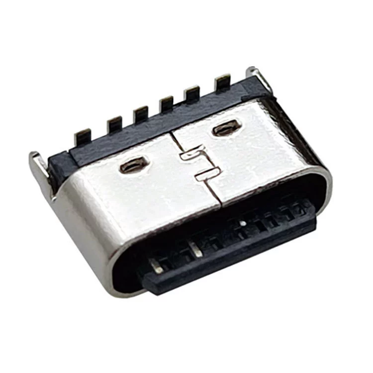 Заводская поставка типа-C материнское сидение 6P стоя щель 9.3/10.0/10.5 USB разъем